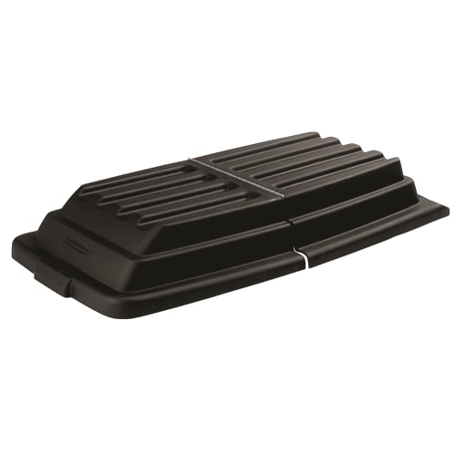 Tapa Rubbermaid para Carrito con Inclinación de 3/4 Yarda Cúbica de Espuma Estructural, Negro